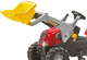 Traktor na pedałach Rolly Toys Junior RT z przyczepą i łyżką Czerwony (4006485811397) - obraz 3