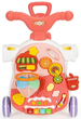 Ходунки Huanger HE0817 by Multistore EcoToys 4 в 1 Товкач Навчальний столик Самокат Толокар (5905817000074) - зображення 4