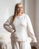 Теплая двусторонняя махровая пижама 3XL Белый - изображение 6