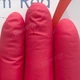 Перчатки нитриловые (4 г.) Medicom Premium Red размер M красного цвета, 100 шт - изображение 2