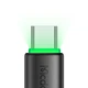 Кабель McDodo Alpha Series USB-C 6 А LED 1,2 м Чёрный CA-4751 - изображение 2