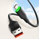 Кабель McDodo Alpha Series USB-C 6 А LED 1,2 м Чёрный CA-4751 - изображение 4