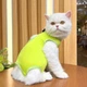 Одяг для котів після операції Holley Light Green M - изображение 3