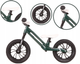Rowerek biegowy Qplay Rito Plus Racer 12” Zielony (5061047480861) - obraz 2