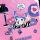 Папка-куточок з клапаном Kite Kuromi А4 Матова Рожева (HK25-248-2) - зображення 4