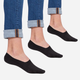 Набір жіночих слідів бавовняних Lee Cooper Invsocks 1802 Чорний (5906598013536) - зображення 1