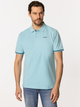 Поло довге чоловіче Lee Cooper Tomm 5026 Блакитне (5905991723875) - зображення 3
