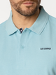 Поло довге чоловіче Lee Cooper Tomm 5026 Блакитне (5905991723882) - зображення 4