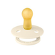 Пустушка BIBS Studio Colour Latex Round (кругла) Jasmine Field від 6 міс– Ivory - зображення 4