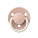 Пустышка BIBS De Lux Silicone Round (круглая) – (светится в темноте) Blush GLOW 0-36мес - изображение 6