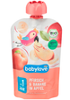 Пюре Babylove персик-банан-яблуко для дітей від 1 року, 100 г - зображення 1