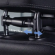 Подушка-подголовник для автомобиля Baseus First Class Car Headrest, чорный (CRTZ01-01) - изображение 5