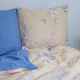 Евро комплект постельного белья Бязь с наволочками 70*70 см, 115 гр/м2 гипоаллергенный Цветущая магия ТЕП Бежевый (20110200215) - изображение 4