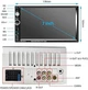 Автомагнитола Podofo / 7" / Сенсорная / Bluetooth / USB / AUX / FM / TF slot / 2DIN 100618897 b4 - изображение 6