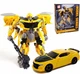 Игрушка робот трансформер Бамблби BumbleBee Hornet Knight 19см WS Toys с набором оружия - изображение 1