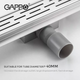 Трап для душа 70×700 мм нержавеющая сталь GAPPO G87007-1 - изображение 4