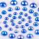 Жемчужины Santi, 50 шт., самоклеящиеся, Сине-фиолетовые, (742971) - изображение 2