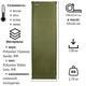 Коврик самонадувающийся туристический 198x65x9 см Tramp COMFORT (UTRI-016-dark-olive) - изображение 2