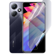 Плёнка гидрогелевая для Infinix Hot 30 Play глянцевая противоударная прозрачная - изображение 1
