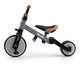 Rowerek trójkołowy Milly Mally Optimus Plus 4w1 szary 5307 (5901761128543) - obraz 7