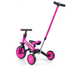 Rowerek trójkołowy Milly Mally Optimus Plus 4w1 różowy 5304 (5901761128512) - obraz 2