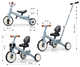 Rowerek trójkołowy Milly Mally Optimus Max Denim 5w1 6266 (5907090700238) - obraz 12