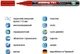 Лаковый маркер Edding Paint круглый 1-2 мм Красный (e-791/02n) - изображение 2