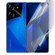 Антишпигун приватна плівка гідрогелева для смартфона Tecno Pova 5 протиударна прозора - зображення 1
