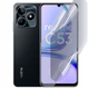 Антишпион приватная плёнка гидрогелевая для смартфона Realme C15 противоударная прозрачная - изображение 1