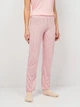 Пижама (футболка + штаны) женская Trendyol THMSS24PT00251 L Light Pink (8683050298973) - изображение 4