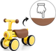 Rowerek biegowy Milly Mally York Yellow (5907090700689) - obraz 9