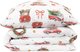 Комплект постільної білизни Homla Holly Jolly Arco Підковдра 220 x 200 см + 2 наволочки 70 x 80 см бавовняний в автомобілі Білий (5904183830124) - зображення 1