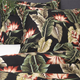Komplet pościeli Homla Banana Leaf Belaga Poszewka na pościel 160 x 200 cm + 2 poszewki na poduszki 70 x 80 cm z mikrofibry w liście i kwiaty Czarny (5902869989104) - obraz 6