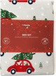Комплект постільної білизни Homla Holly Jolly Bil Підковдра 220 x 200 см + 2 наволочки 70 x 80 см з мікрофібри в автомобілі Сірий (5904183830063) - зображення 1