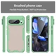 Противоударный чехол Frosted PC AirBag для Google Pixel 9 Pro XL зеленый матовый - изображение 2