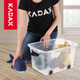Кошик-органайзер Kadax з кришкою на колесах рожевий 40 л (5903699425848) - зображення 2