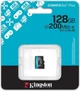 MicroSDXC Kingston 128 GB microSDXC Canvas Go! Plus UHS-I U3 V30 A2 Class 10 (SDCG4/128GBSP) - изображение 3
