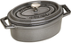 Каструля чавунна Staub Mini Cocotte овальна Графітова 250 мл (3272341011183) - зображення 1
