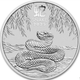 Серебряная монета Австралии Год Змеи от Perth Mint 2024 - изображение 1