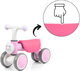 Rowerek biegowy Milly Mally York Pink (5907090700702) - obraz 10