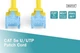 Патч-корд Assmann CAT 5e U-UTP, ПВХ AWG 26/7, 0,5 м DK-1512-005/Y Yellow - изображение 4