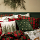 Комплект постільної білизни Homla Holly Jolly Tartan Підковдра 220 x 200 см + 2 наволочки 70 x 80 см бавовняний в клітинку Червоно-зелений (5902869942031) - зображення 6