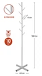Вішалка для одягу TREE White, 43x43x168 см - изображение 2