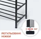 Стойка-вешалка для одежды в прихожуюFABRIKA URBAN со скамейкой и полками для обуви - изображение 6