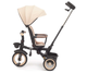 Rowerek trójkołowy Milly Mally Twinkle Beige 6425 (5907090700535) - obraz 4