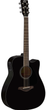 Электроакустическая гитара YAMAHA FGX800C (BLACK) - изображение 1