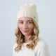 Шапка женская LuckyLOOK Бини ТРИНИТИ 864-023 One Size Молочный (2933534864023) - изображение 3