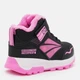 Детские зимние с подсветкой ботинки для девочки Skechers Storm Blazer 303461L BKHP 33.5 Черный/Розовый (198376038182) - изображение 4