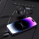 Автомобільний Зарядний Пристрій Baseus Enjoyment Pro Car Charger U+Retractable C & iP Cable 60W black - зображення 7
