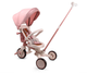 Rowerek trójkołowy Milly Mally Zippy różowy 6380 (5907090700443) - obraz 3